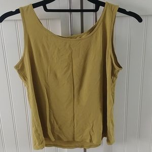 Silk crop top